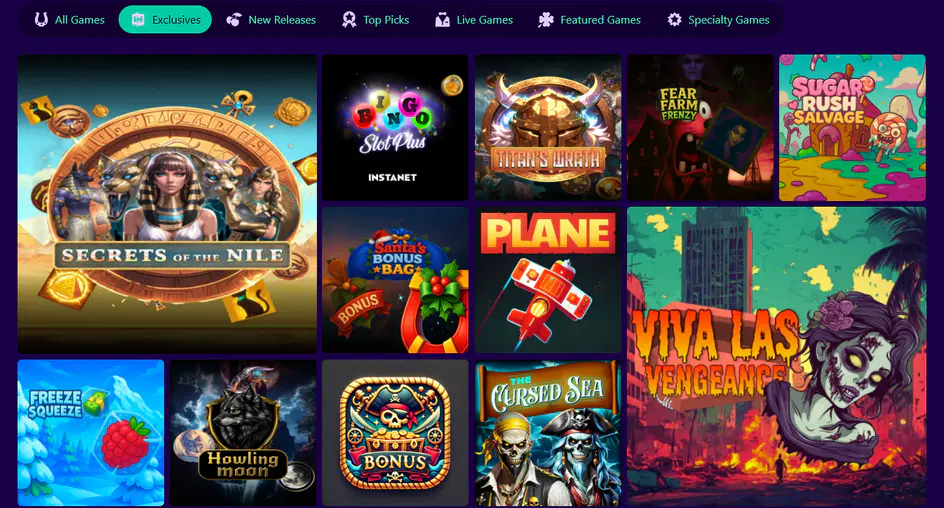paradise8 casino exclusives games